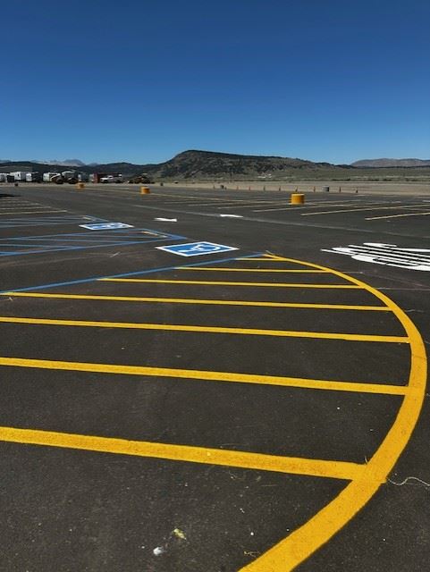 airport parking lot 
